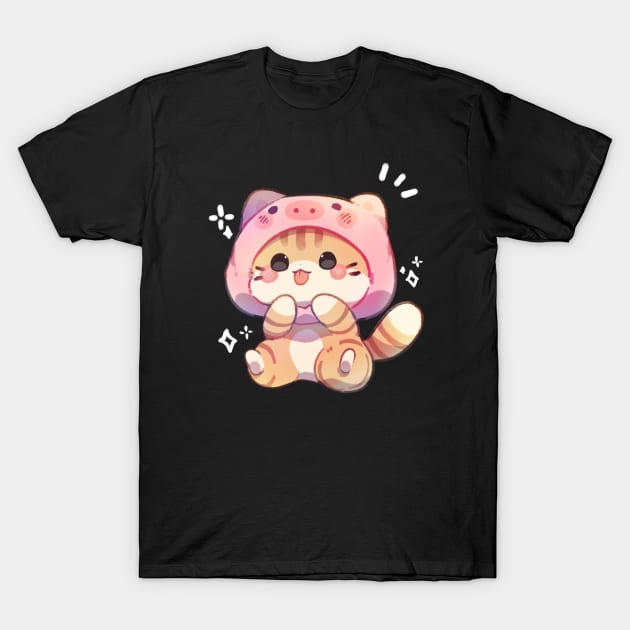 Kitty Bleh T-Shirt by Cremechii